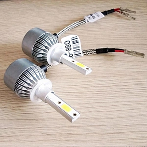 Cheap C6 12V Car kit 36W 4000Lm 880 881 H27 H1 H3 9005 9006 HB2 HB3 H11 H16 5202 COB LED fog light bulb