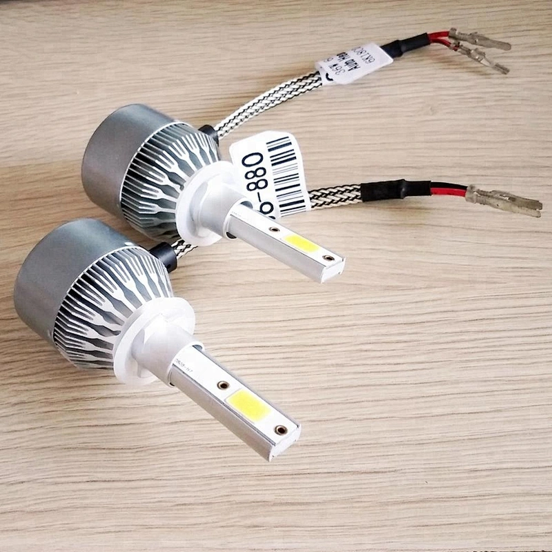 Cheap C6 12V Car kit 36W 4000Lm 880 881 H27 H1 H3 9005 9006 HB2 HB3 H11 H16 5202 COB LED fog light bulb