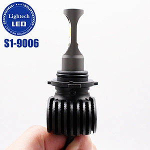 Super Bright Fanless LED Headlight 4000lm 50w S1 HB4 H1 H3 H7 H4 H11 9005 9006 Car Led light