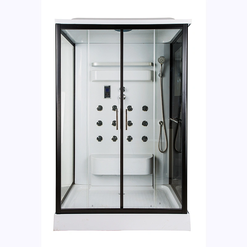 AJL-5806 Black Rectangle Style Cheap Wholesale Shower Bathroom