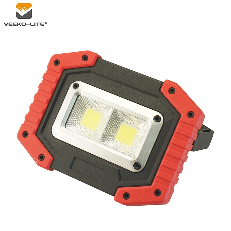 HOT SALE HANGABLE RECHARGEABLE PLASTIC 500 LUMENS WORKING LIGHT 3.7V 2200MAH LI-ION BATTERY OR 4AA BATTERY