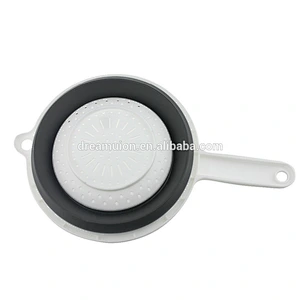 COLLAPSIBLE STRAINER FOLDING FOOD COLANDER