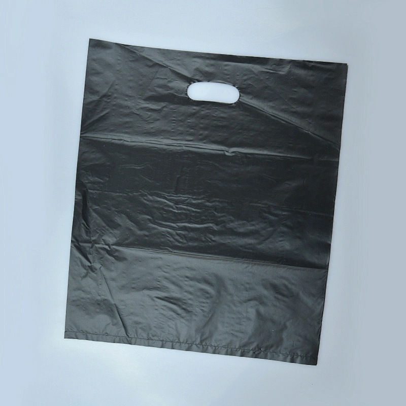 Customized PE transparent plastic shopping bags for clothing packaging