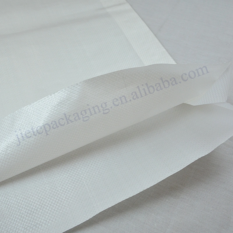 Agriculture and industrial use durable white plastic pp woven bag for packing rice,grain,sugar,feed,fertilizer,cement