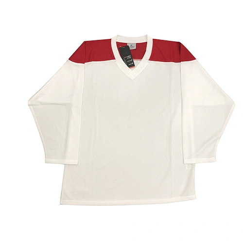 Whosale 100% polyester cheap custom practice hockey jerseys no minimum