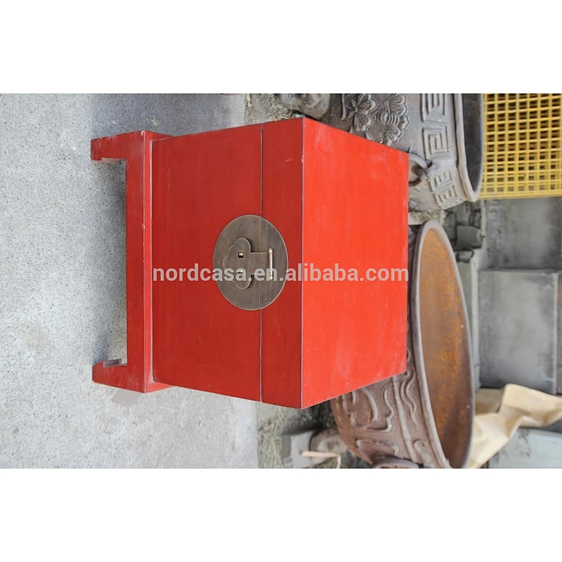 wedding red chest/antique cabinet