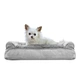 luxury memory foam inside dog bed