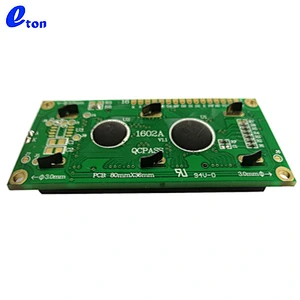 high quality custom 1602 character STN blue backlight lcd 16x2  module