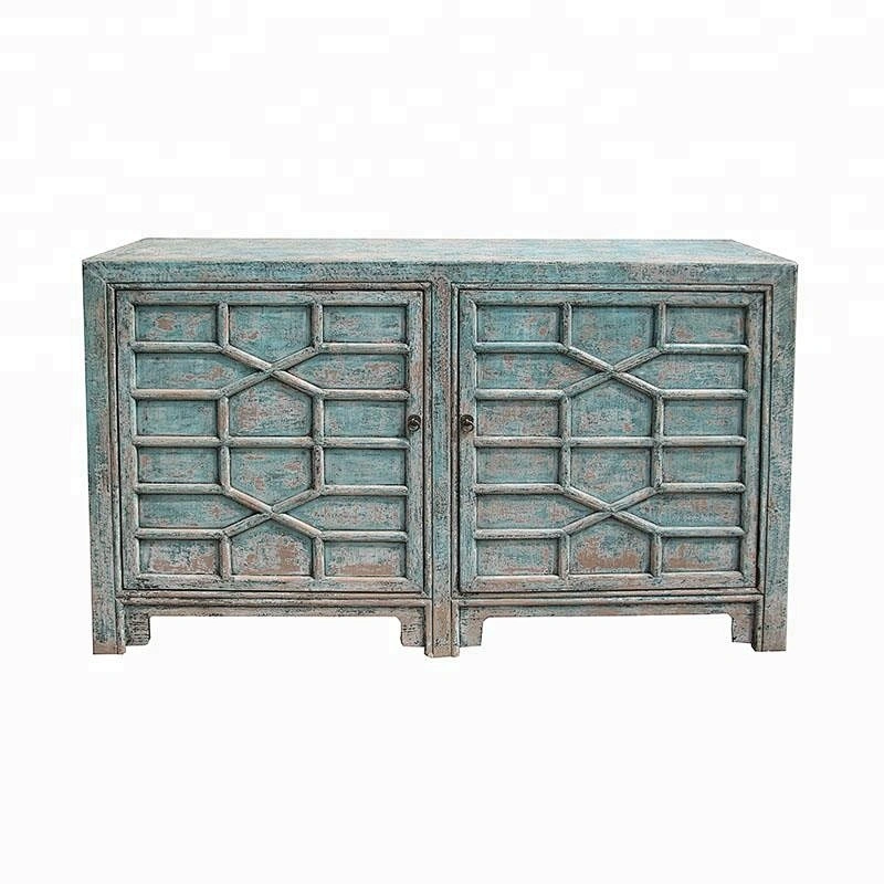 chinese antique reproduction rustic & distressed shabby chic buffet furniture