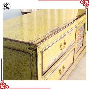 beijing chinese antique cabinet tv, rustic wood furniture