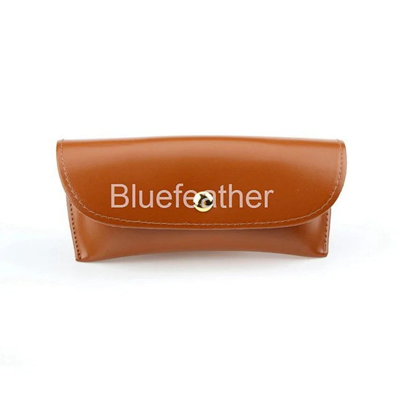 Men's Big-sized PU Leather sun glass case