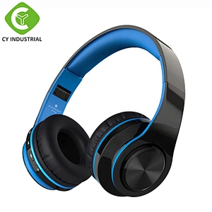 Promotion low price stands earphone custom on ear wireless headphones with  Large battery capacity