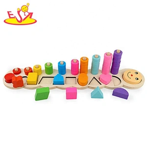 Top sale educational counting wooden mathematical toys for kids W12E032