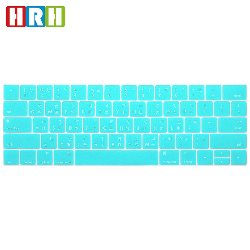 taiwan Silicone Laptop Keyboard Protective Film custom laptop keyboard cover for mac book touch bar a1707 keyboard