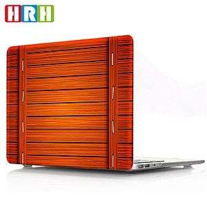 Wood computer case custom design Replacement laptop case pu For Macbook 13 inch 15 laptop hard shell A1278 Touch bar A170 A1708