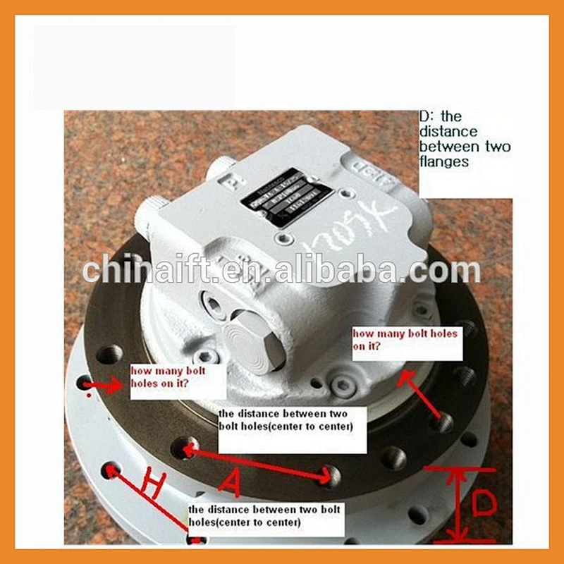 201-60-71100 PC60-6 PC70 PC60 PC130-7 PC45 PC50UU-2 PC130-7 PC60 PC40-2 final travel drive motor GM09 device