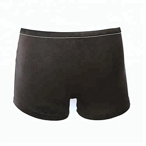 wholesale elastic waist bamboo fiber men's boxer briefs