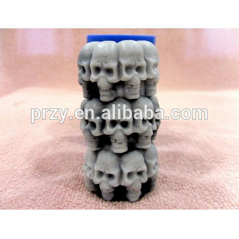 Skulls silicone mold for soap and candles making mould molds Skulls silicone soap molds and candle mould