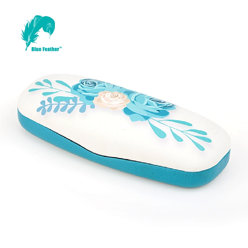 Flowers Clamshell Case Spectacle Eyeglasses Case