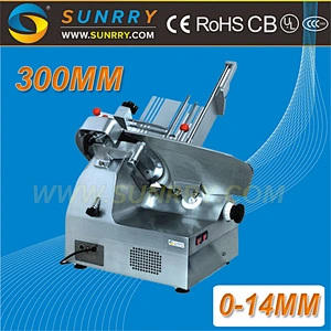 Full-automatic Meat Slicer/Frozen Meat Slicer bade diameter 300mm with Italy belt and blade(SY-MS300FA SUNRRY)