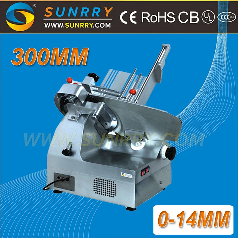 Full-automatic Meat Slicer/Frozen Meat Slicer bade diameter 300mm with Italy belt and blade(SY-MS300FA SUNRRY)