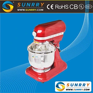 Commercial Multifunction Mini Stand Mixer with Rotating Bowl