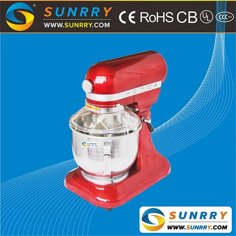 Commercial Multifunction Mini Stand Mixer with Rotating Bowl