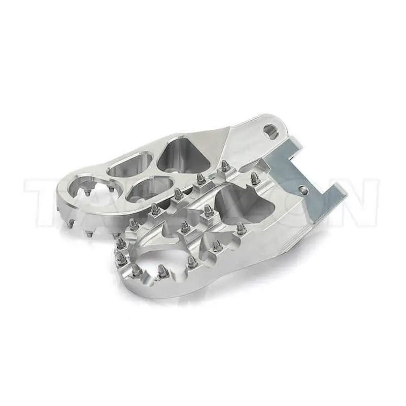 Custom aluminum motorcycle foot rests for Honda African Twin 2016 2017