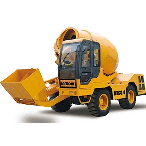 diesel engine small 3.5m3 concrete mixer truck