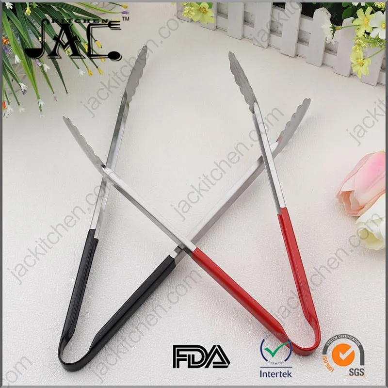 Industrial Stainless Steel Pp Long Bbq Nylon Tongs