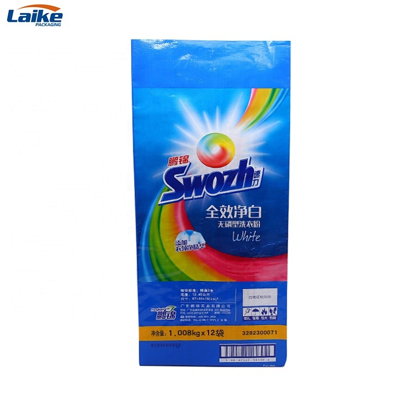 Hot sale pp woven  laminated washing powder laundry detergent  bag