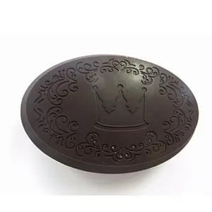QT0055 crown art pattern stamp handmade soap mold silicone chocolate mould przy