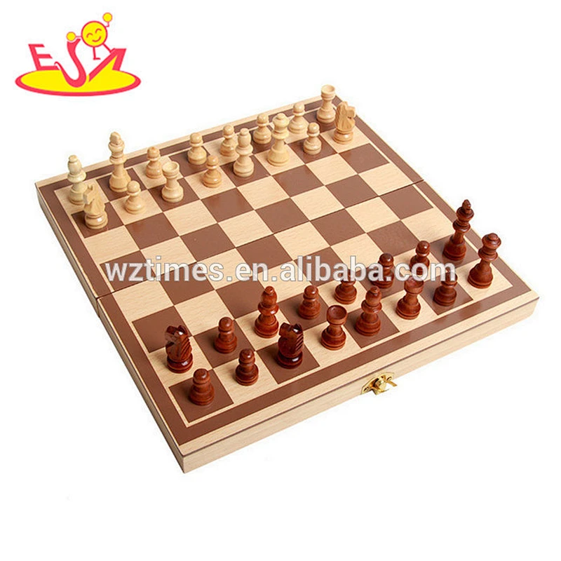 Wholesale high quality wood international chess game for sale W11A061