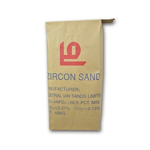 Customized wholesale plastic paper cement valve bag 50kg 40kg