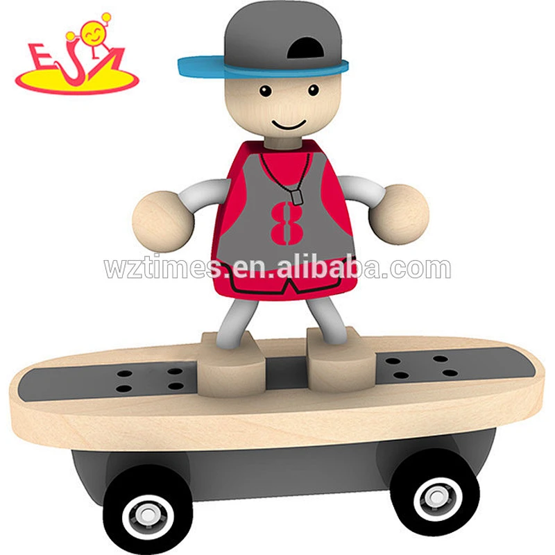 2018 new trend kids wooden car toy lovely wooden car toy W04A209
