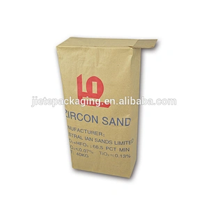 Kraft paper valve open 50kg 40kg wall putty, chemical powder bag