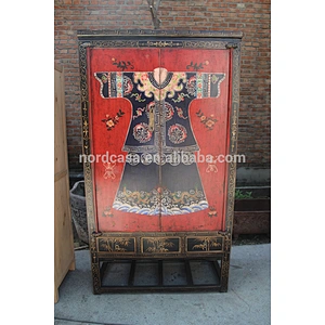 chinese antique furniture Phoenix Robe Wardrobe armoire bedroom furniture