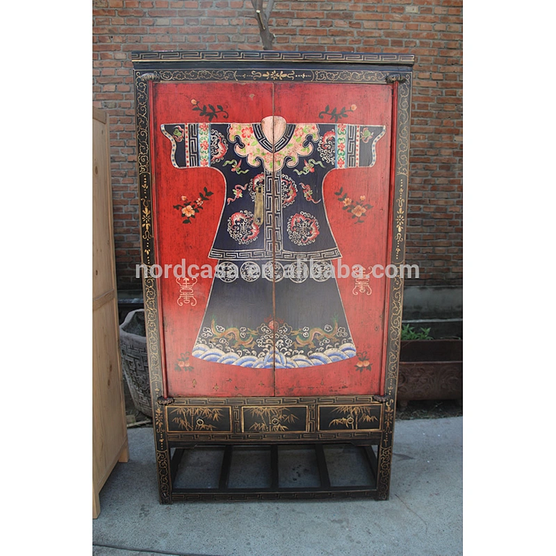 chinese antique furniture Phoenix Robe Wardrobe armoire bedroom furniture