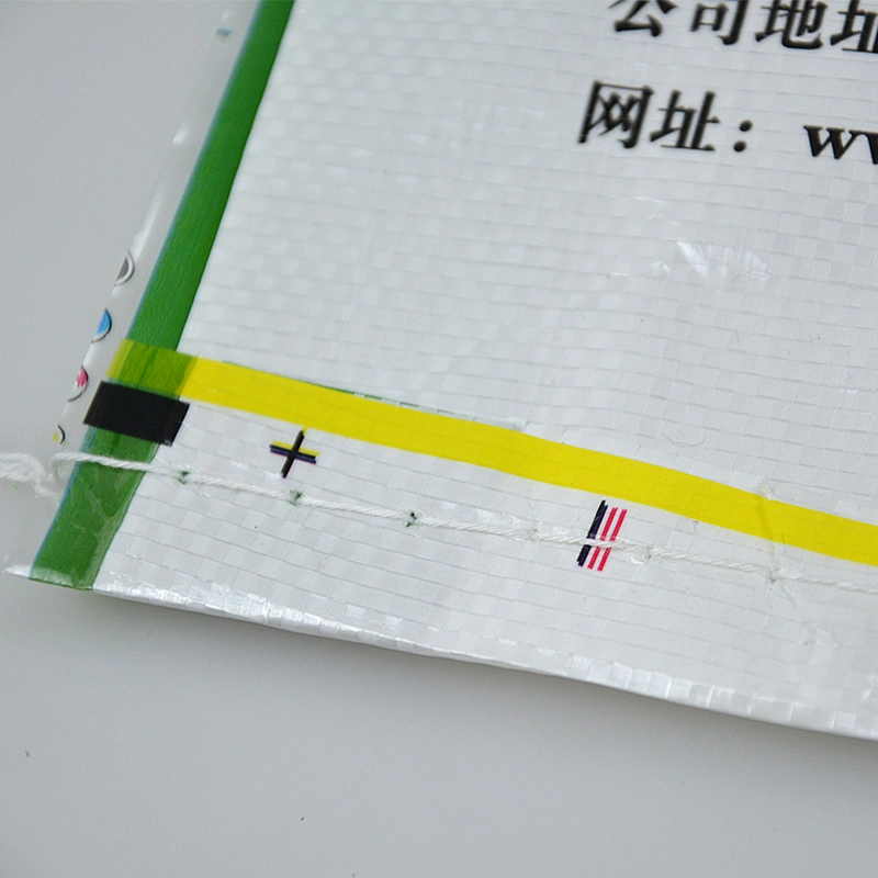 White pp woven cement packing bag for tile adhesive,wall putty powder