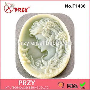 Eco-friendly high quality Lady Cameo Fondant Cake Decorating Tools