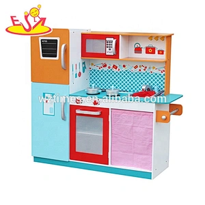 Neue design kinder holzspielzeug küche set beste holzkinder spiel küche set lustige kleinkinder holz küche spielzeug W10C283
