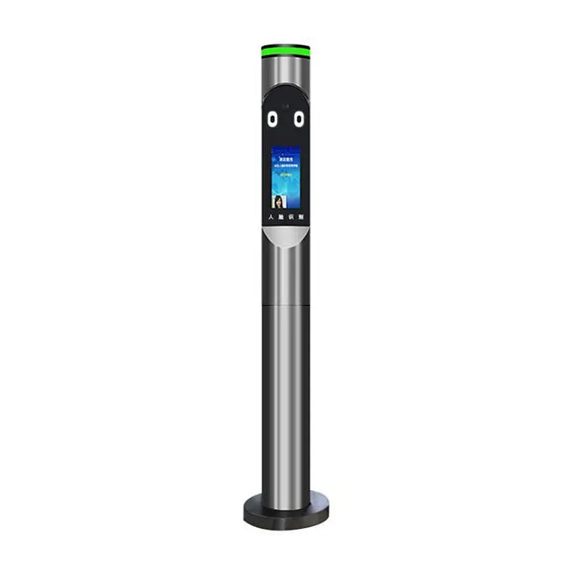 Floor Automatic Facial Recognition Device Access Control Solutions with NFC 4G/LTE Ethernet for Office Gym