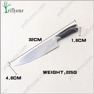 China chef knife with simple design abs handle