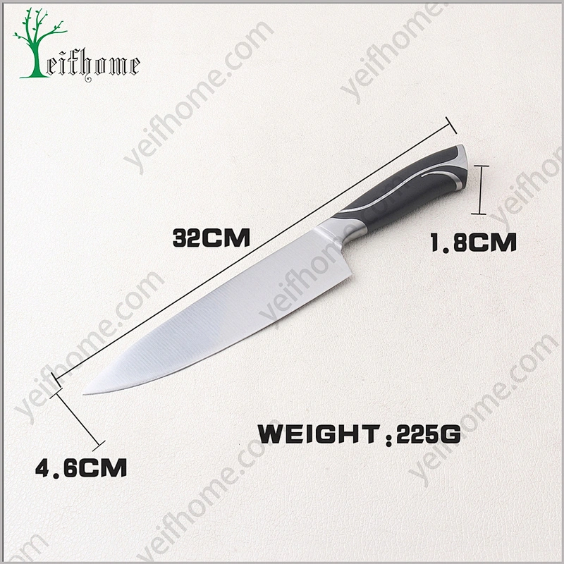 China chef knife with simple design abs handle