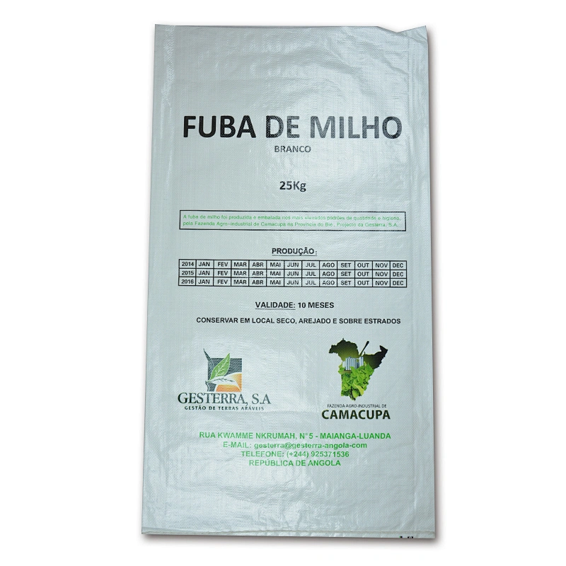 Cheap hot sale 25kg polypropylene maize flour packaging bag