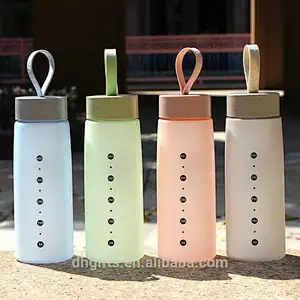 2018 Novelty Products PP Scrub Mugs with Straw Lid Plastic Outdoor Travel Cup Lovely and Colorful Kettle
