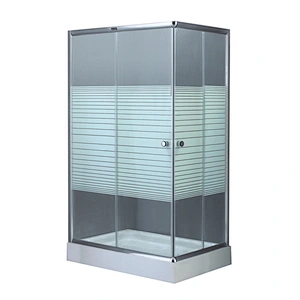 Rectangle Style Hot Sale Glass Shower Free Standing Shower Enclosure