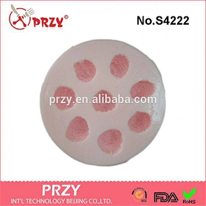 S4222 PRZY Raspberry silicone mold silicone mould soap mold candle mold