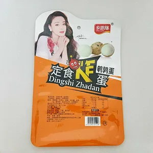 All kinds of customized PE bags for snack packaging