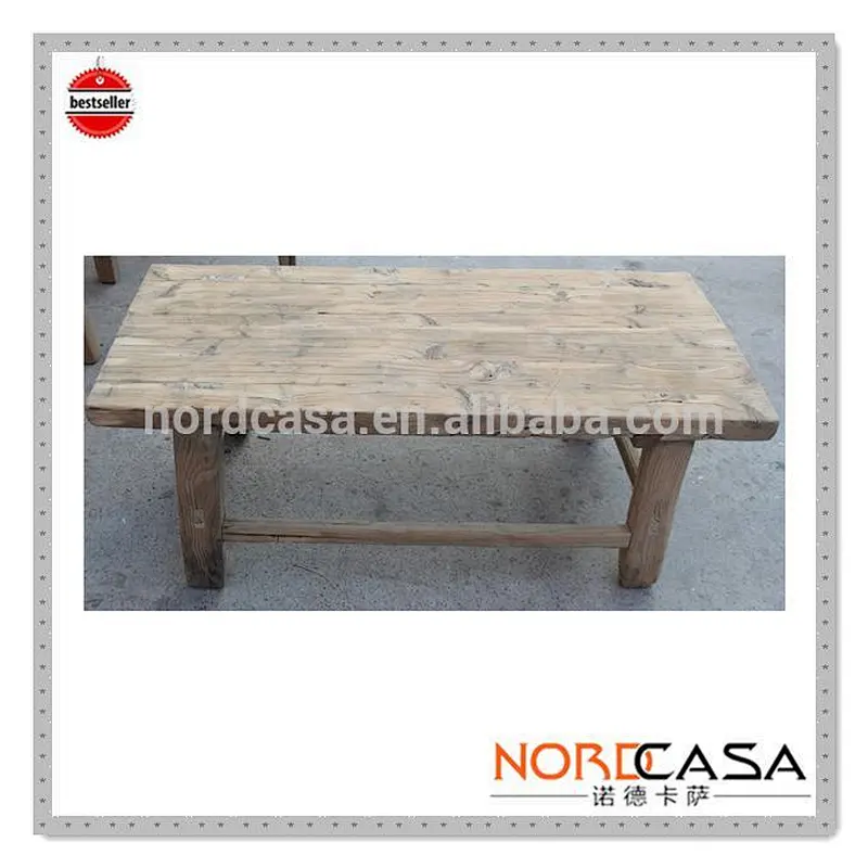 china provincial diningroom furniture wooden dining table/natural wooden dining table